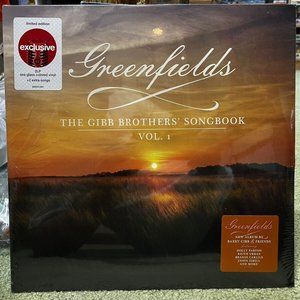 Barry Gibb Greenfields LP  Gibb Brothers Songbook Vol 1  SEA GLASS COLOR Sealed!